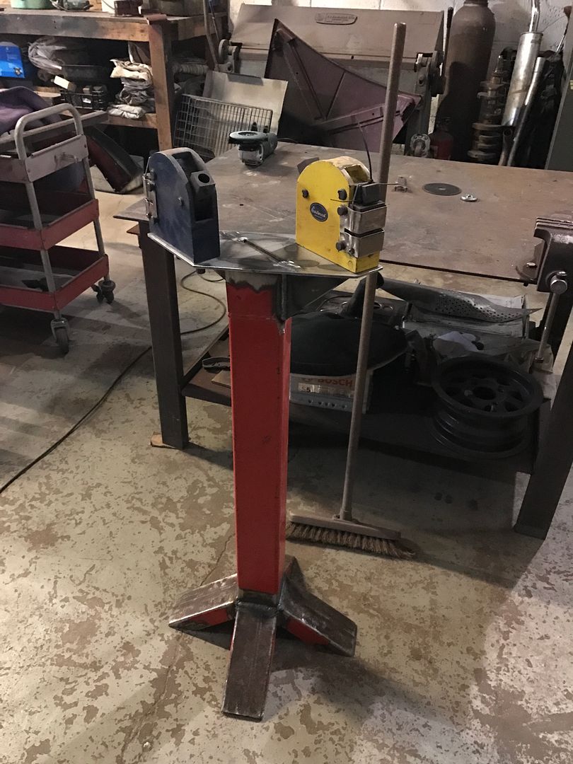 Shrinker Stretcher Stand Modification MIG Welding Forum